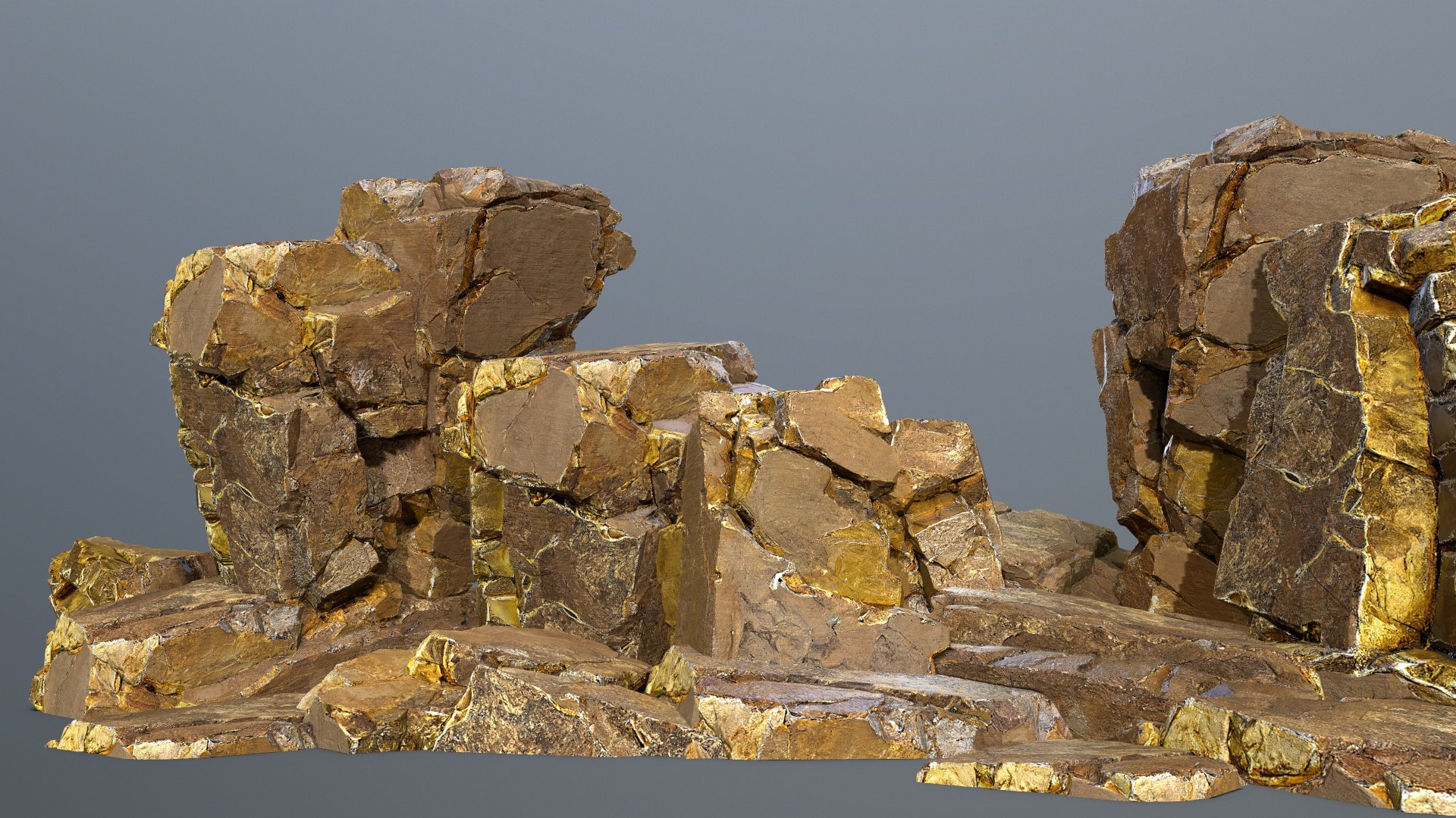 gold rocks 3D model https://p.turbosquid.com/ts-thumb/mE/U3Tqic/rE/z0/jpg/1720967170/1920x1080/fit_q87/36bacaea51225a6a5c2e65a5c6b1e5d4447cda71/z0.jpg