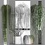 Vertical gardening on wall shelves 61