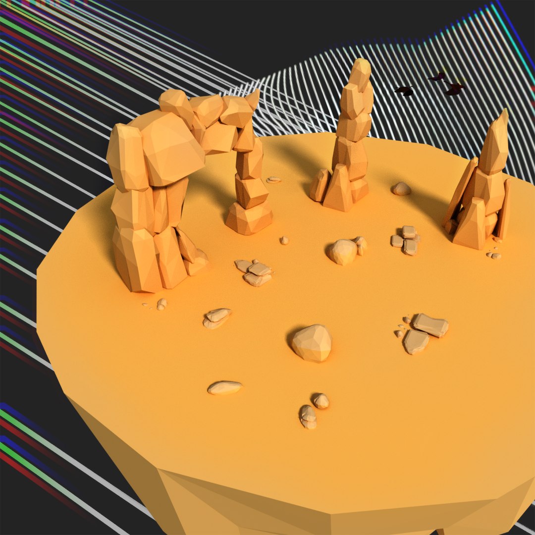 3D Simple Rock Model - TurboSquid 1504213