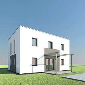 family house 3d max