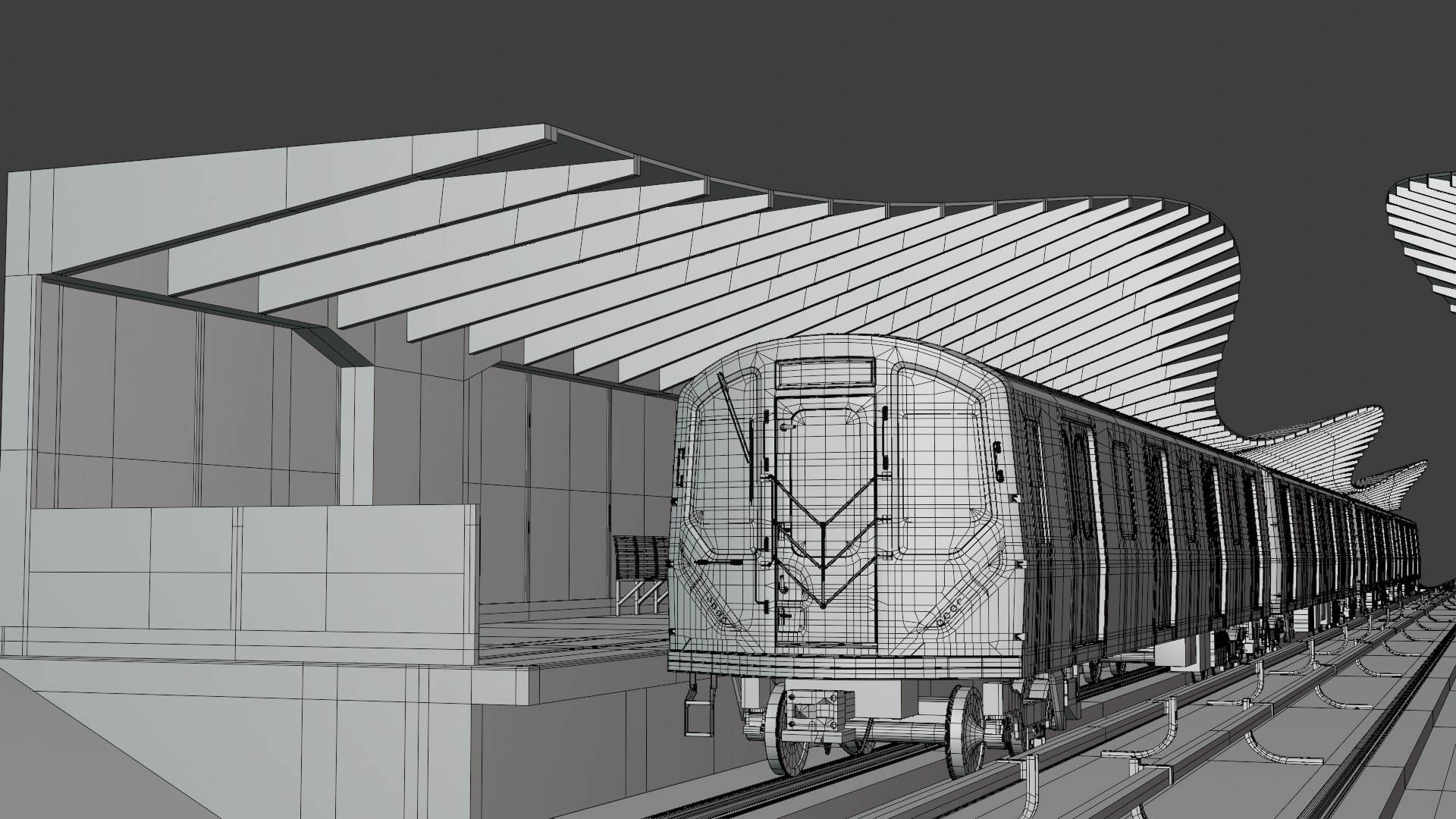 NYC Subway Stations Collection Model - TurboSquid 2159805