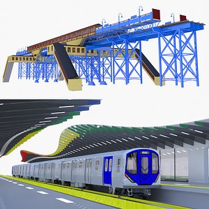 NYC subway stations collection model