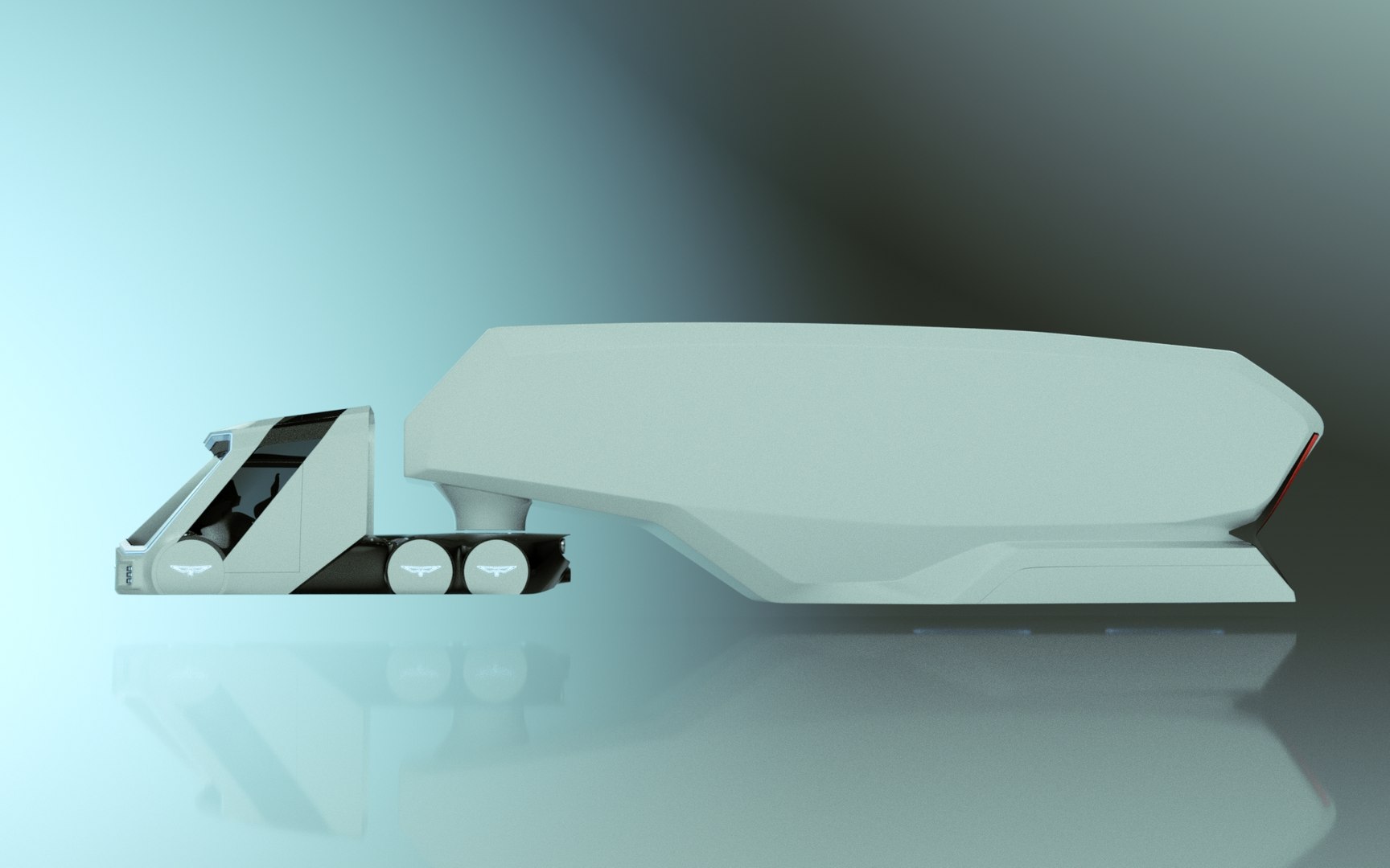 3D T Hover Truck 72 Model TurboSquid 2168495 10