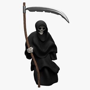 3D Grim Reaper Chibi