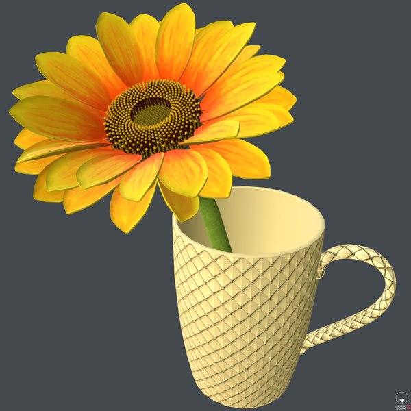 Sunflower Maya Models For Download Turbosquid