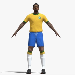 Alisson Becker Brazil 3D model - TurboSquid 1998564