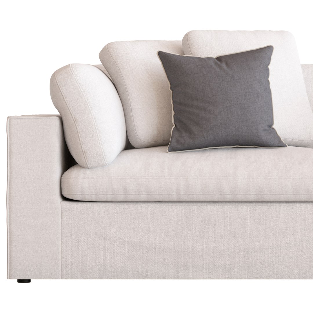 Freedom Salsie 3Seater Sofa 3D Model TurboSquid 2179069