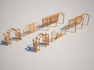 garden elements 3d max