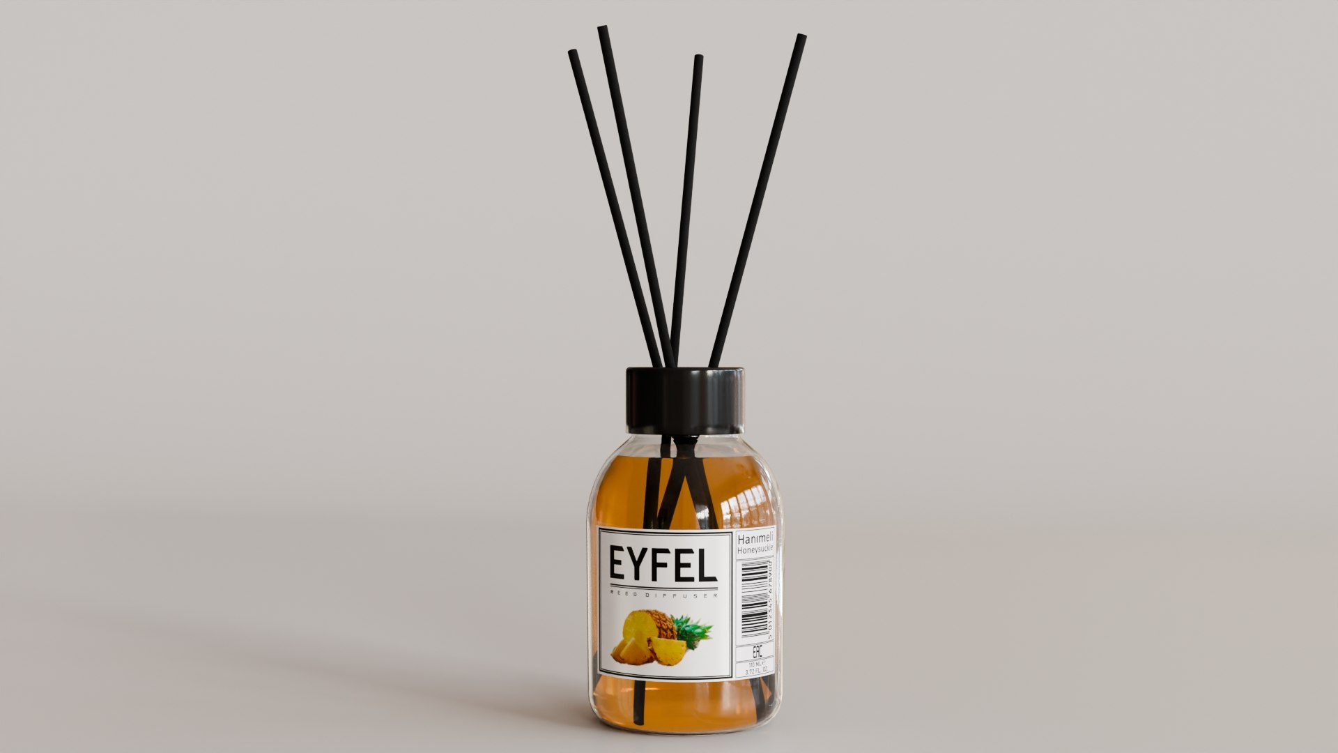 Eyfel Perfume Reed Diffuser Pineapple Model - TurboSquid 2399397