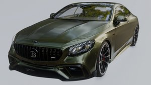 3D Mercedes-AMG GT 63S Brabus  800 chevaux