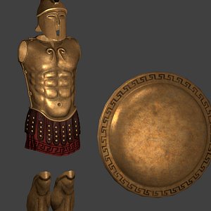 Hoplite armor & shield