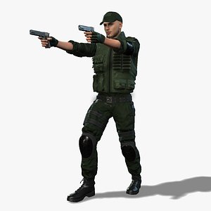 3D Realistic Urban Warfare Operator