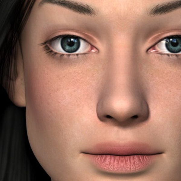 Masha Realistic Woman Anatomy 3d Model