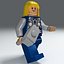 3d lego character model