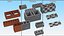 Concrete Modular Bricks Set