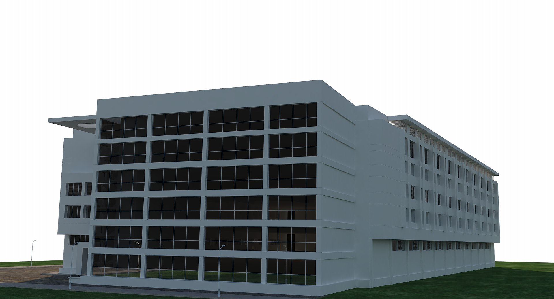 Industry building model - TurboSquid 1549474