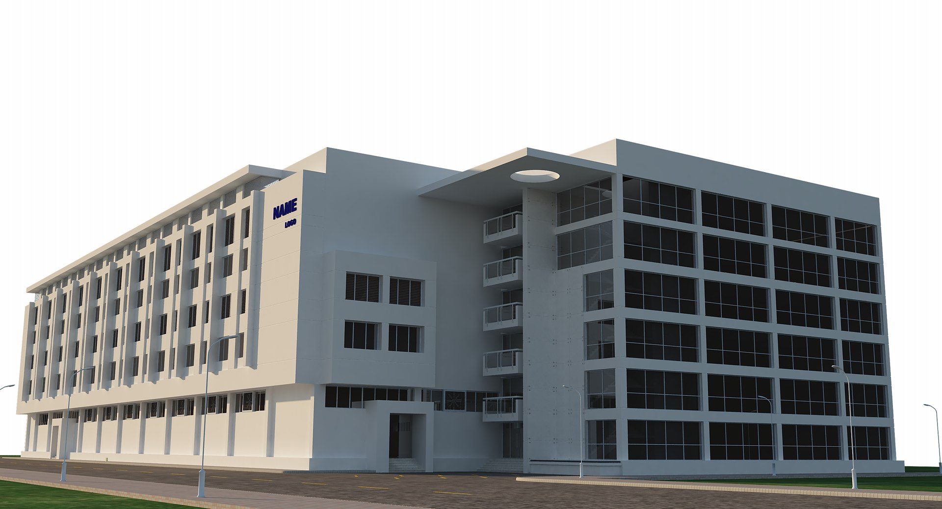 Industry building model - TurboSquid 1549474