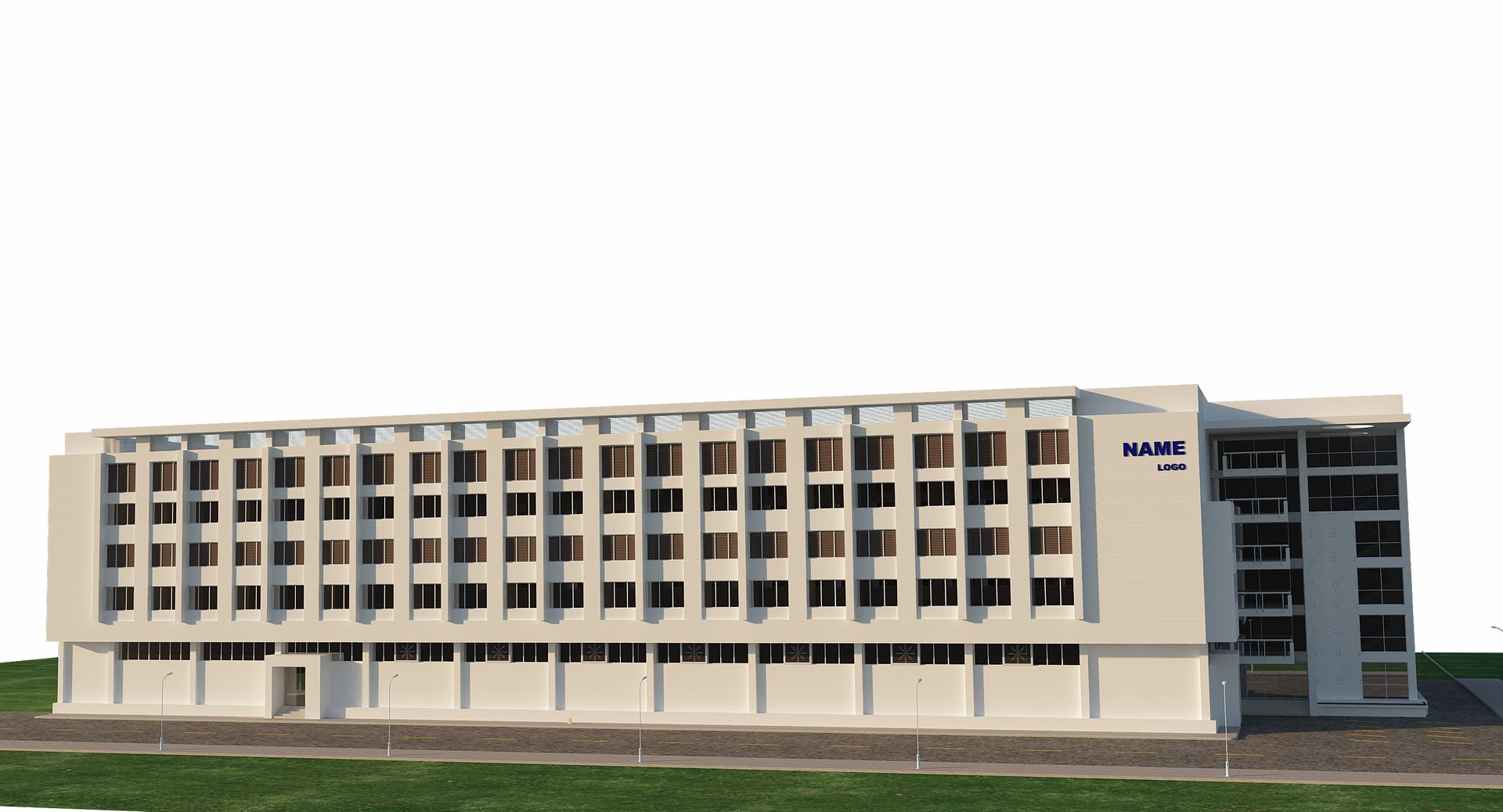 Industry building model - TurboSquid 1549474