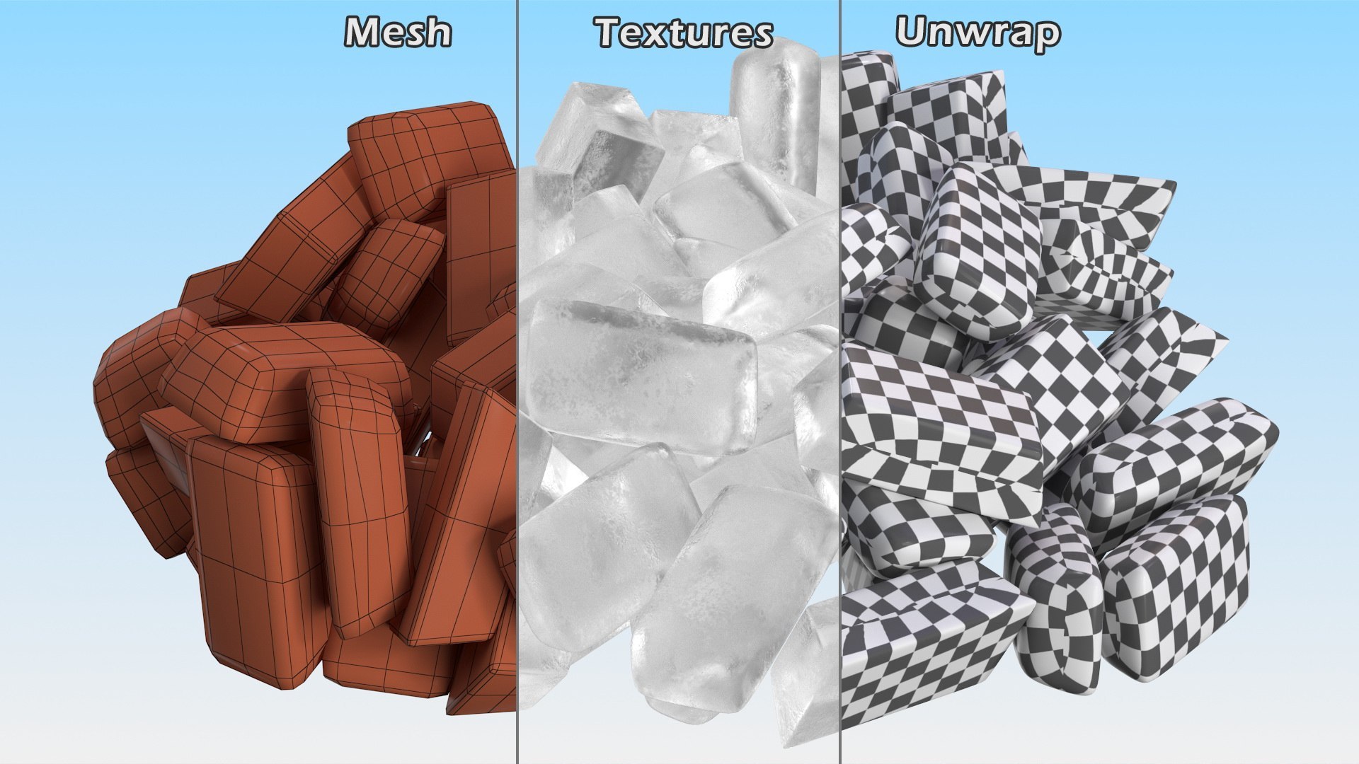 3D Ice Cubes Collection 2 https://p.turbosquid.com/ts-thumb/mF/9KLG7c/xD/ice_cubes_collection_2_029/jpg/1769937250/1920x1080/fit_q87/6ba2a111720646d671be6ee6cb412b227506de00/ice_cubes_collection_2_029.jpg