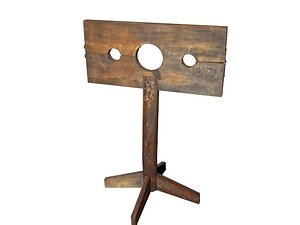 3ds max wooden shackles