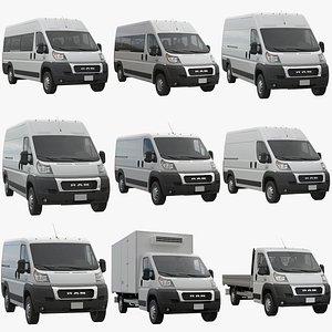RAM PROMASTER 1500 2500 3500 3D model