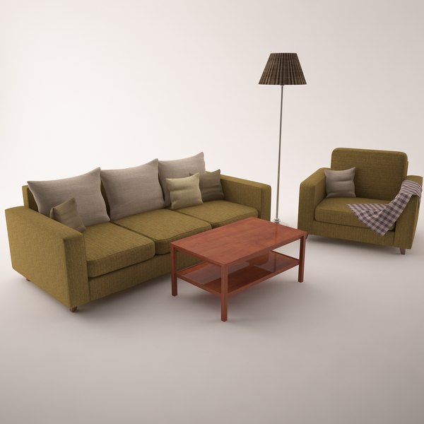 3d sofa set