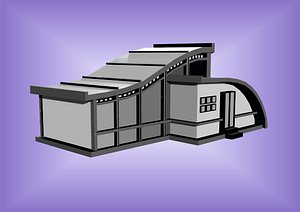 cinema building model