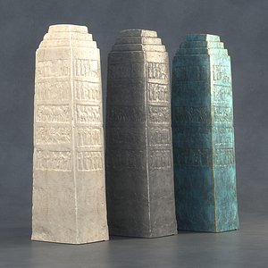 Ancient Egyptian Monument 3D model