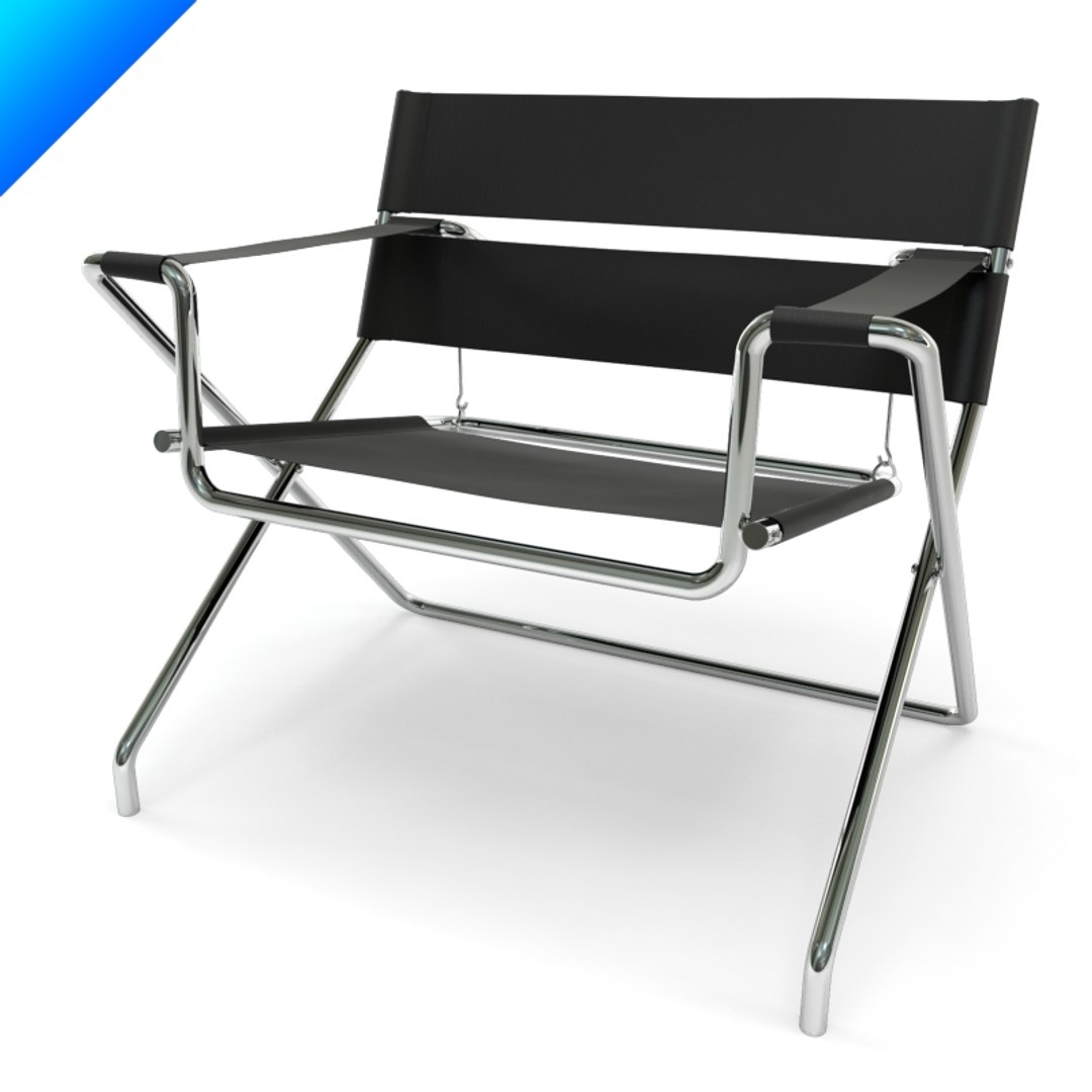 3d Marcel Breuer Folding Chair