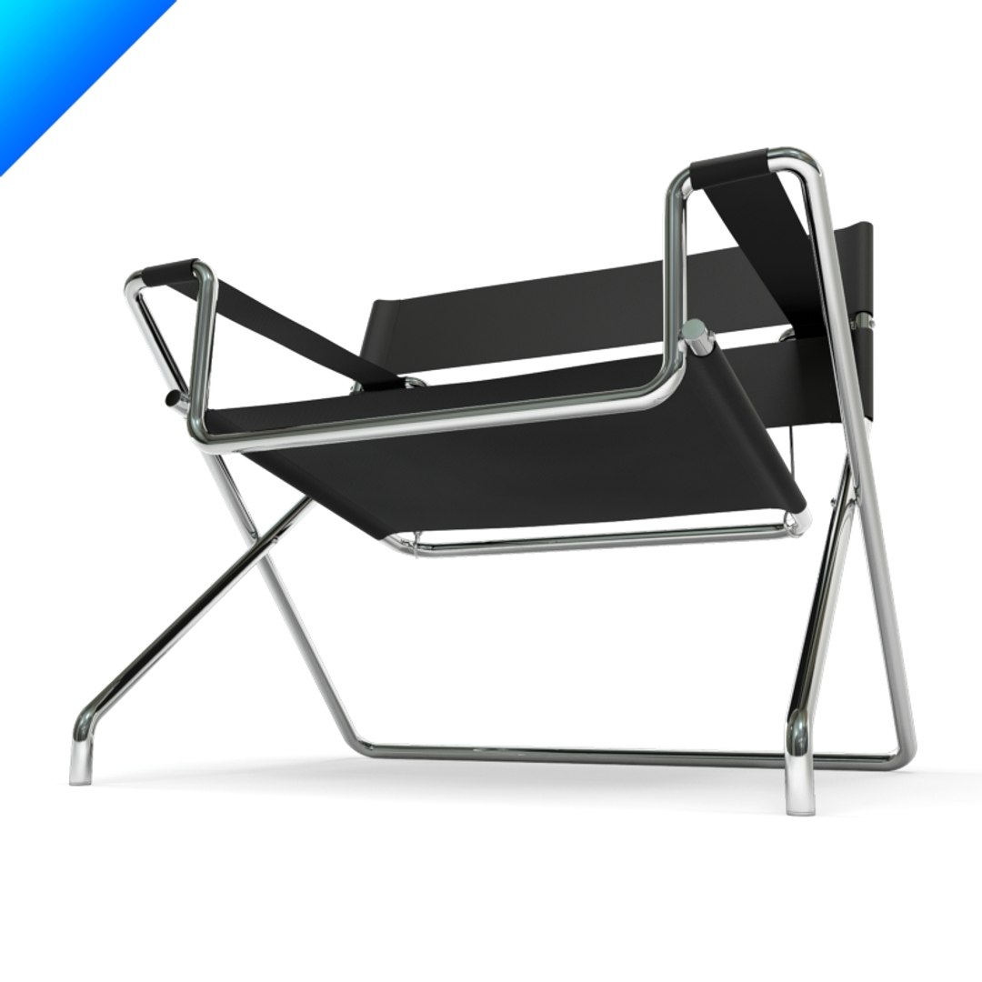 3d Marcel Breuer Folding Chair