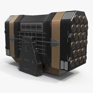 Heavy Missile Pod Array Bronze Black model