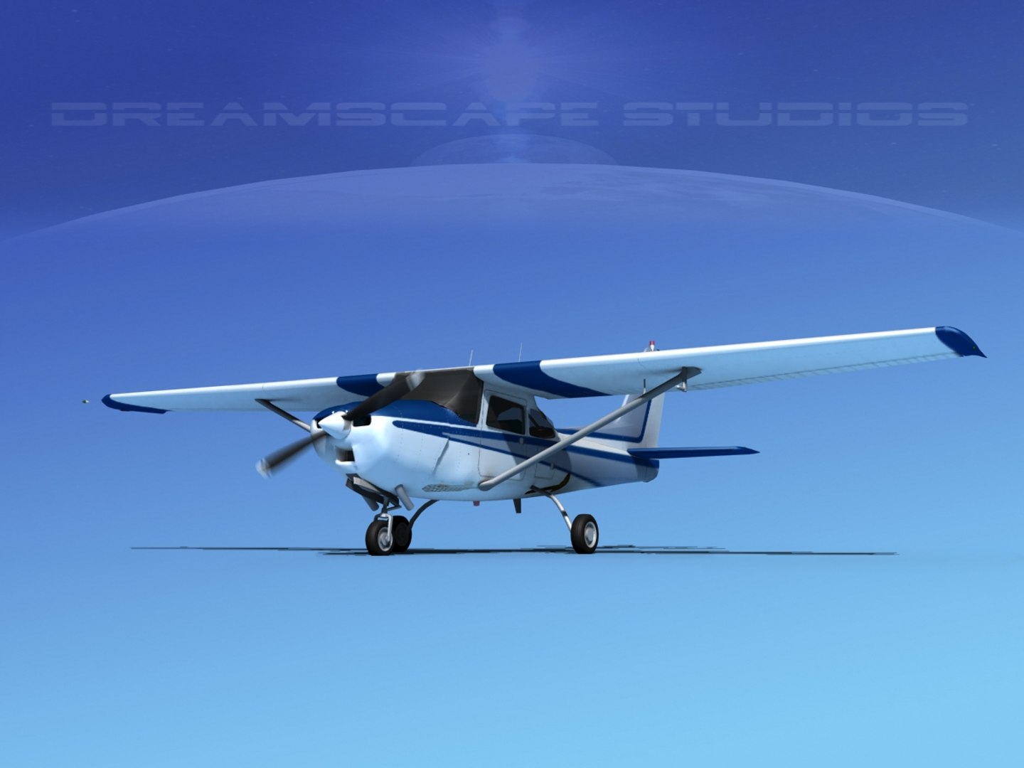3d Model Cessna 172 Cutlass 172rg