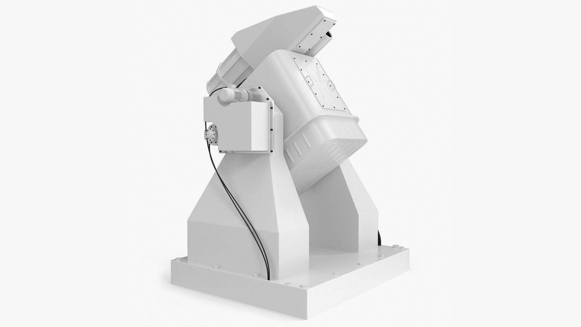 Laser Defense Turret 3D model preview