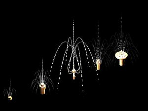 fountain nozzles 3d max