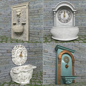 Wall Fountains model