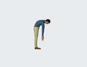 3D Characters Down Models - Browse & Download Formats - TurboSquid