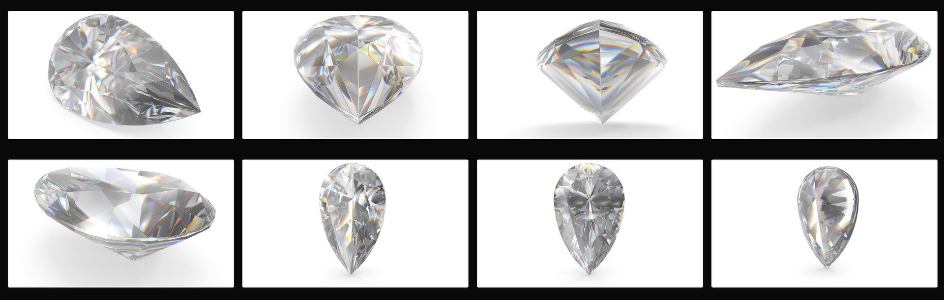 3D Diamonds Collection https://p.turbosquid.com/ts-thumb/mF/Xb5ql3/6P/pearcutdiamond_presentation_renders/jpg/1710431490/1920x1080/fit_q87/288c2837625d16461aa3834c0da239e408d950a9/pearcutdiamond_presentation_renders.jpg