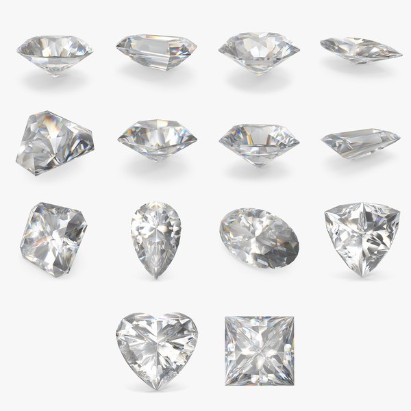 3D Diamonds Collection