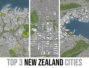 3D new zealand city model