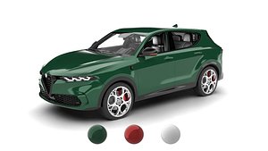 Alfa Romeo Tonale 2023 TI 3d model model