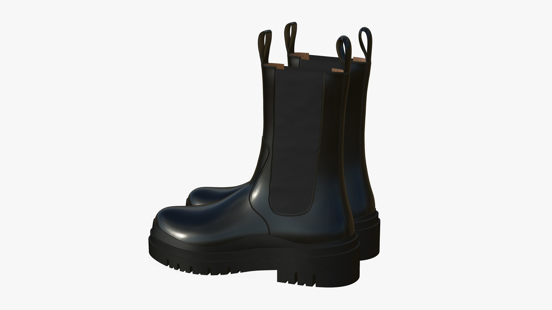 3D Realistic Leather Boots V27 model https://p.turbosquid.com/ts-thumb/mF/rKL3uB/HI/leatherboots35blackrender07/jpg/1662064155/1920x1080/fit_q87/c4bcae204c4a8ec090a8d310f3d2486179471075/leatherboots35blackrender07.jpg