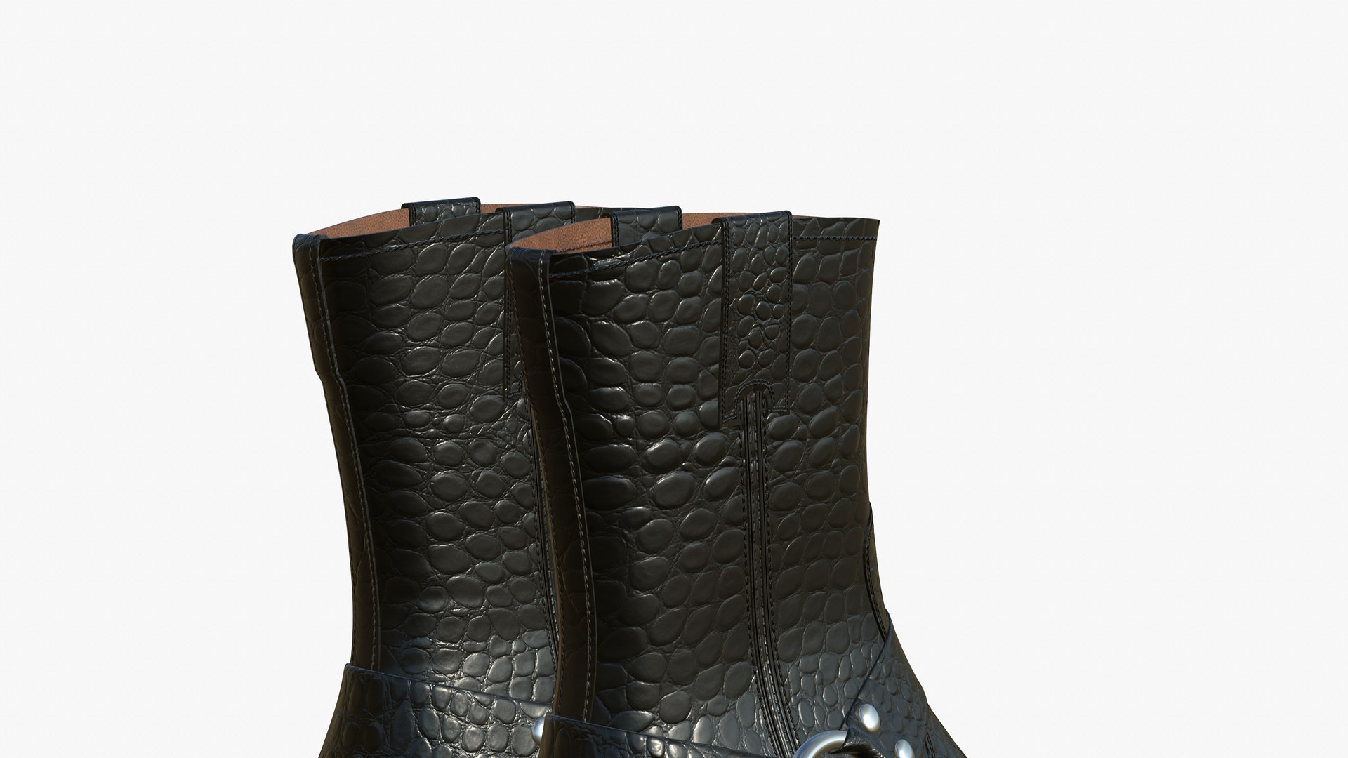 3D Realistic Leather Boots V27 model https://p.turbosquid.com/ts-thumb/mF/rKL3uB/bZ/leatherbootscrocodileblack40render20/jpg/1662064186/1920x1080/fit_q87/9dc0d30e57fab2f366c31972ca52d0af8a975408/leatherbootscrocodileblack40render20.jpg