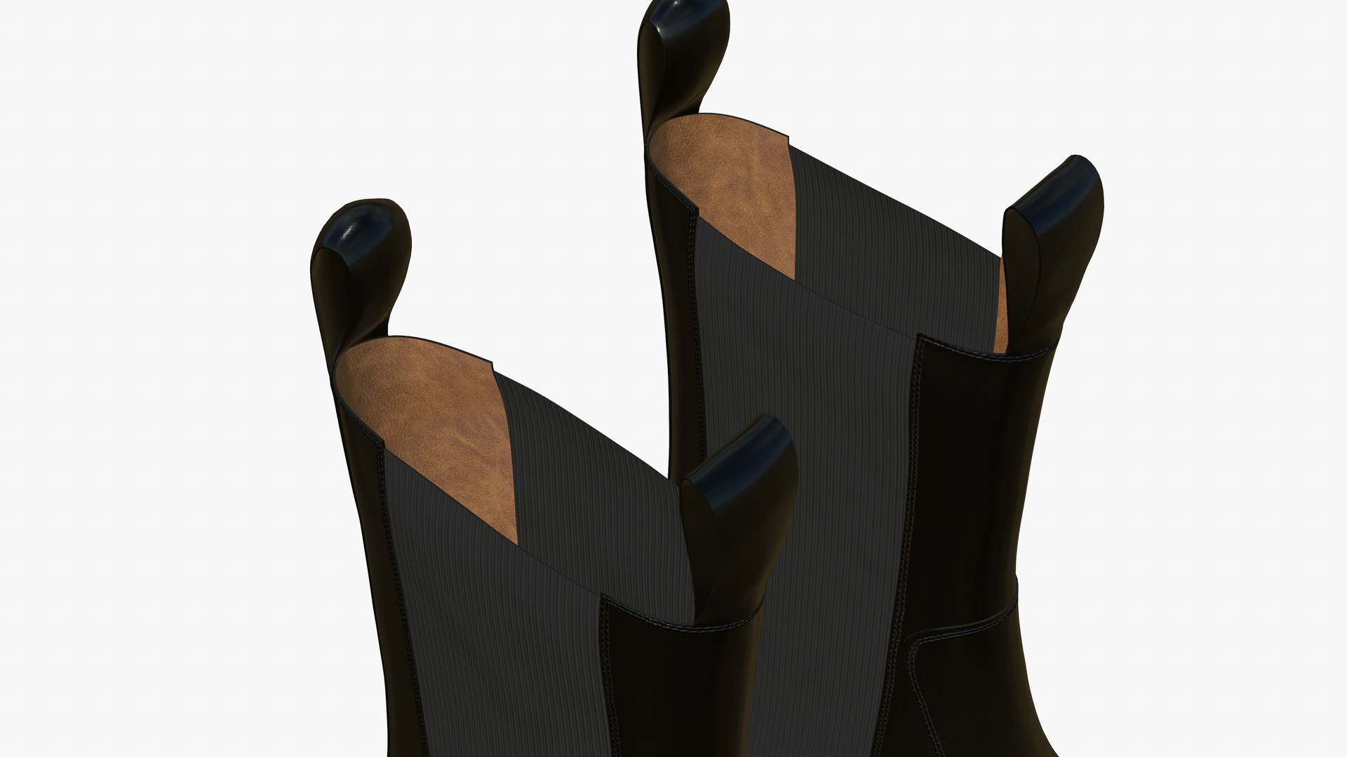 3D Realistic Leather Boots V27 model https://p.turbosquid.com/ts-thumb/mF/rKL3uB/wQ/leatherboots35blackrender14/jpg/1662064157/1920x1080/fit_q87/a4543ecb9cfddbbfa3589108299987dbbf0d10a8/leatherboots35blackrender14.jpg