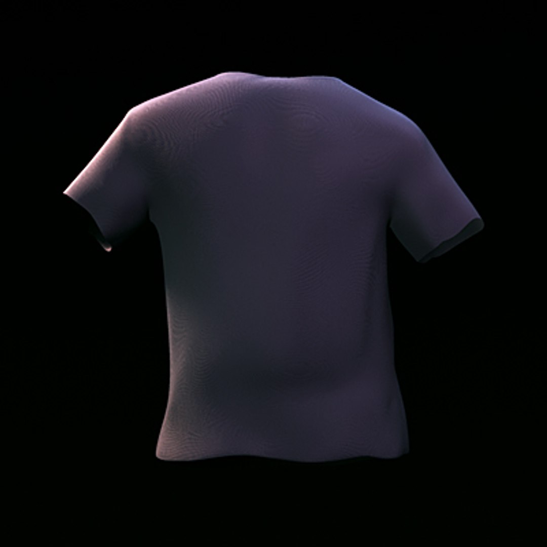 3d Male Shirt Model