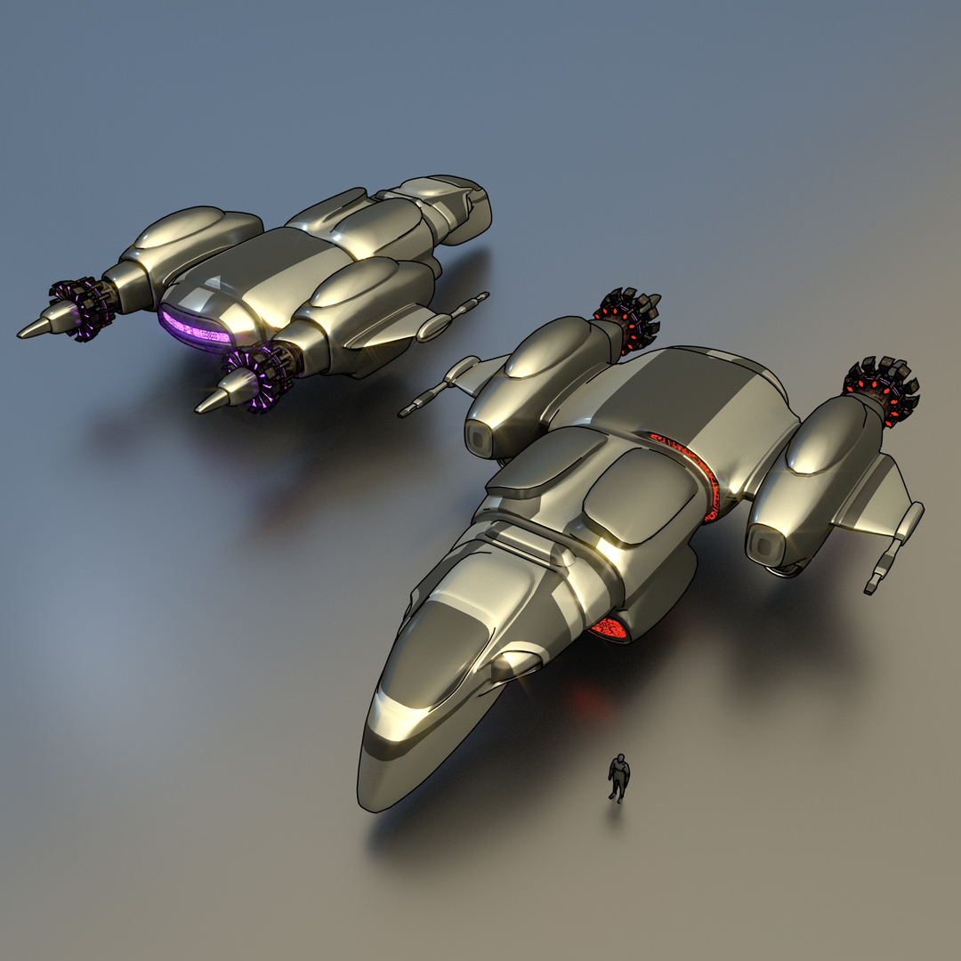 Gunship weapon sendercorp 3D model - TurboSquid 1664047