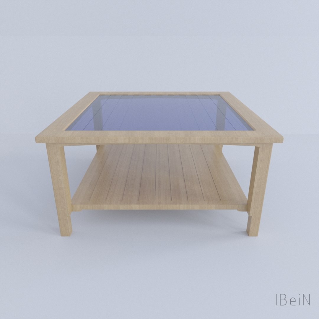 Table shelf model - TurboSquid 1339966
