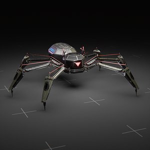 Sci-Fi Robot Spider