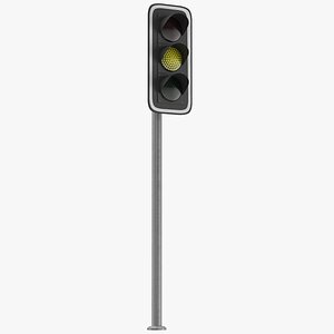 Traffic Light 02 3D