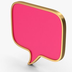 3D Speech Bubble