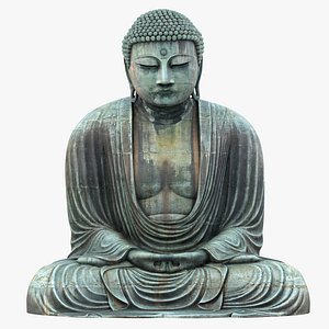 Great Buddha Statue 3D Model
